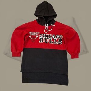 90s Vtg Hummer Sportswear Chicago Bulls Hoodie Size Youth Small (8-10)